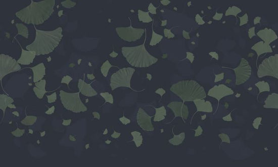 PHOTOWALL / Ginkgo biloba - Blue Green (e327695)