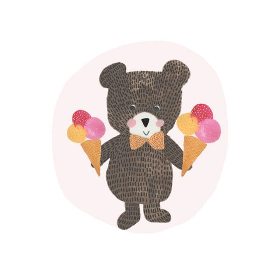PHOTOWALL / Icecream Bear (e328078)