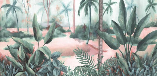PHOTOWALL / Verdure - Pink Dew (e328415)