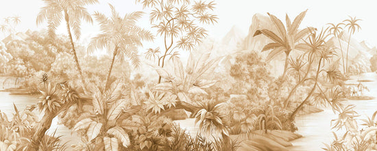 PHOTOWALL / Tangled Jungle - Caramel (e328533)
