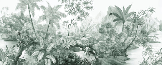 PHOTOWALL / Tangled Jungle - Green (e328534)
