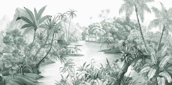 PHOTOWALL / Tangled Jungle II - Green (e328537)