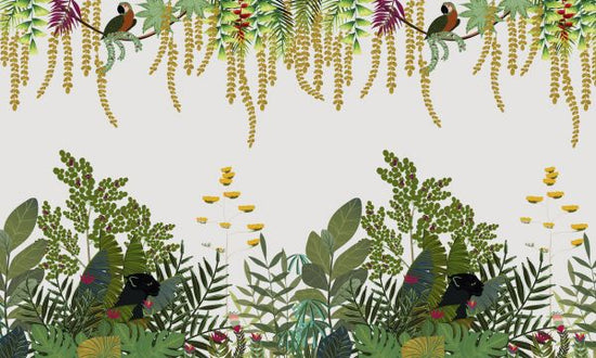 PHOTOWALL / Tropical Fauna - Bright (e328284)