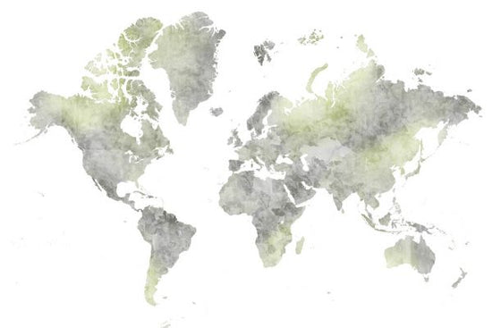 PHOTOWALL / World Map without Text II (e325718)