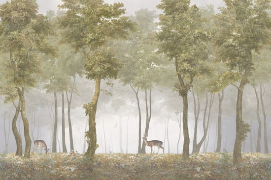 PHOTOWALL / Misty Reindeer Forest (e328446)