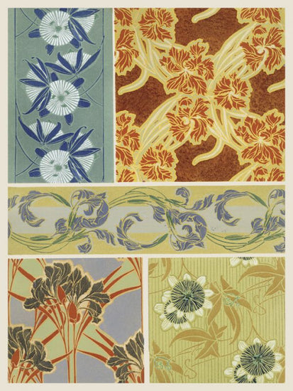 PHOTOWALL / Art Deco Florals IX (e327372)