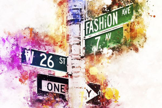 PHOTOWALL / Nyc Watercolor - Fashion Ave (e328570)