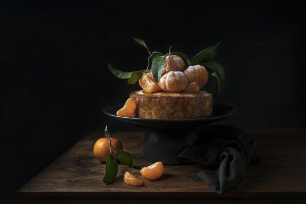 PHOTOWALL / Polenta Cake with Sweet Mandarines (e328185)
