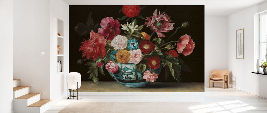 PHOTOWALL / Chinese Bowl with Flowers (e328322)