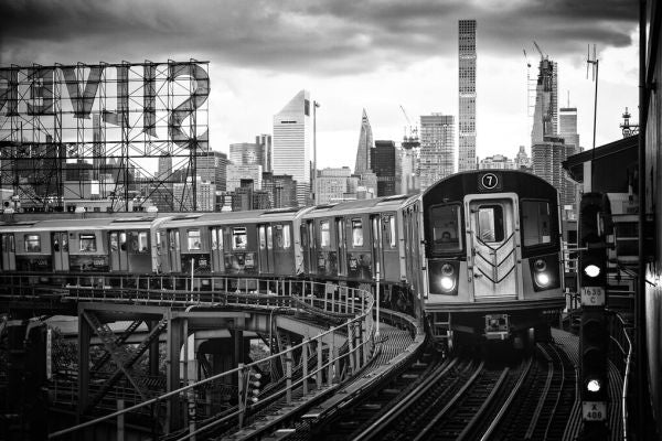 PHOTOWALL / Black Manhattan - Line 7 (e328632) | 輸入壁紙専門店