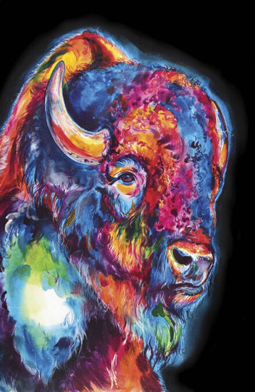 PHOTOWALL / Buffalo on Black (e329086)