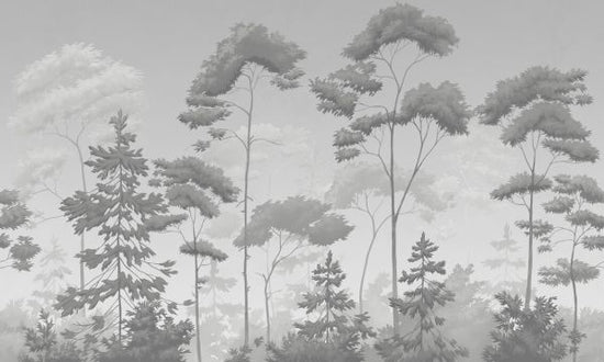 PHOTOWALL / Scandinavian Woodland - Ash (e329894)