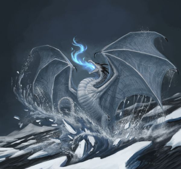 PHOTOWALL / White Dragon among Icebergs (e330175)