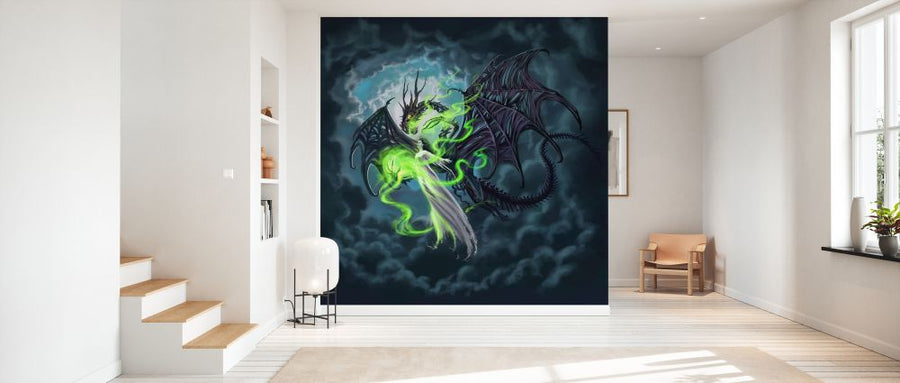 PHOTOWALL / Zombie Dragon with Woman Ghost (e330180)