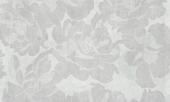 PHOTOWALL / Peonies Garden - Ash (e330467)
