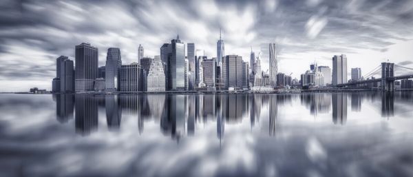 PHOTOWALL / Manhattan Reflection (e331577)