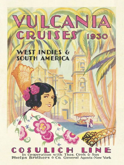 PHOTOWALL / Vintage Travel Brochures XIV (e331765)