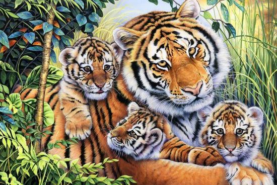 PHOTOWALL / Tiger Family (e332564)