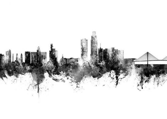 PHOTOWALL / Omaha Nebraska Skyline (e332634)