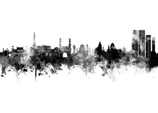 PHOTOWALL / Hyderabad Skyline India (e332659)