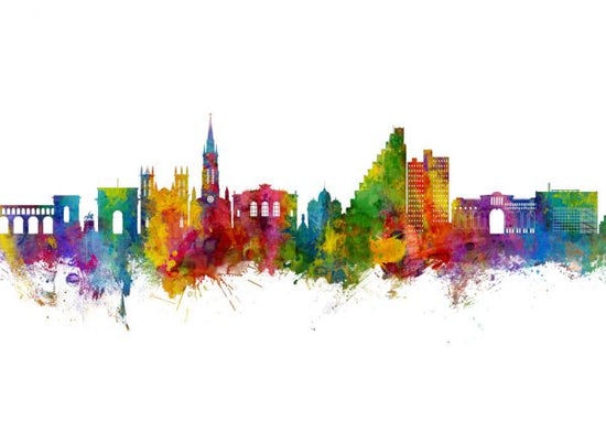 PHOTOWALL / Montpellier France Skyline (e332735)