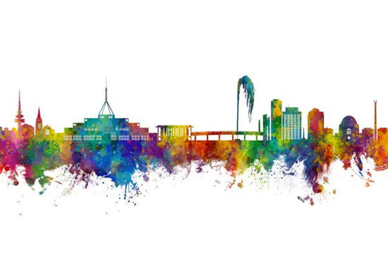 PHOTOWALL / Canberra Australia Skyline (e332749)