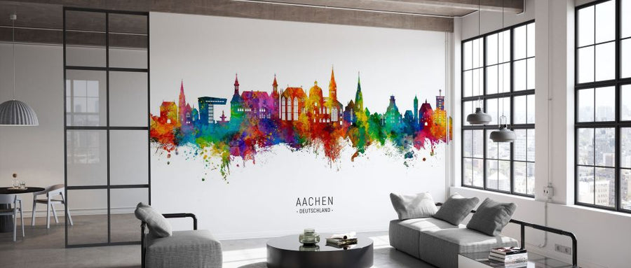 PHOTOWALL / Aachen Germany Skyline (e332825)