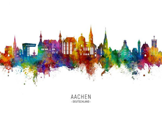 PHOTOWALL / Aachen Germany Skyline (e332825)
