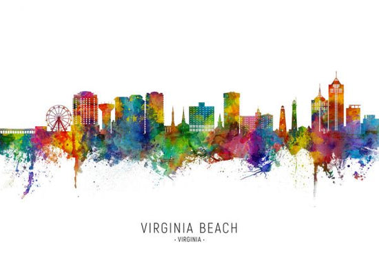 PHOTOWALL / Virginia Beach Virginia Skyline (e332846)