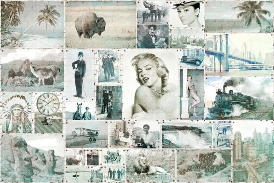 PHOTOWALL / Vintage Collage (e333028)