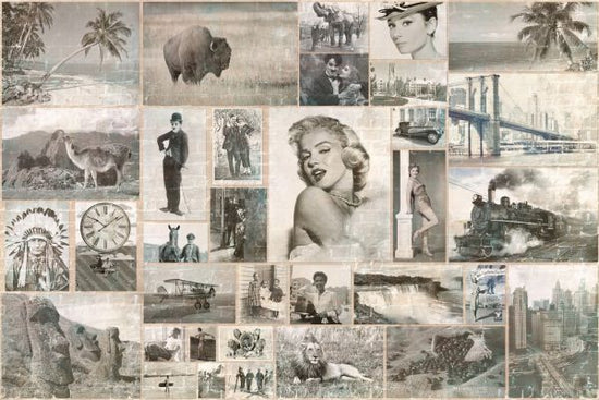 PHOTOWALL / Vintage Collage IV (e333031)