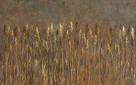 PHOTOWALL / Golden Grasses on Rust (e333202)