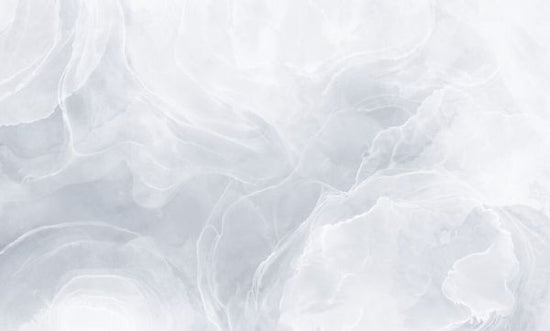 PHOTOWALL / Marble Breeze - Pale Blue (e334110)