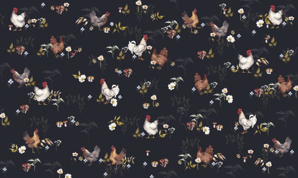 PHOTOWALL / Cock a Doodle Doo (e333849) | 輸入壁紙専門店 WALPA