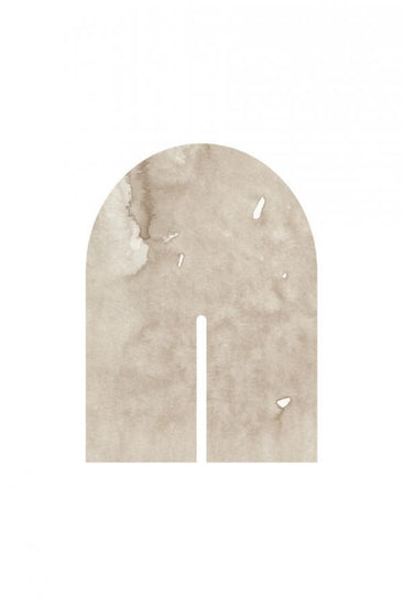 PHOTOWALL / Watercolor Shapes - Beige Tones VII (e333915)