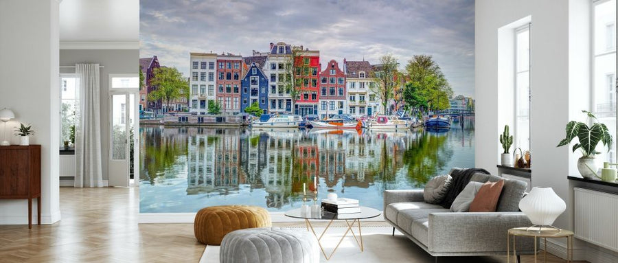 PHOTOWALL / Amsterdam Townhouses by the Canal (e333949)