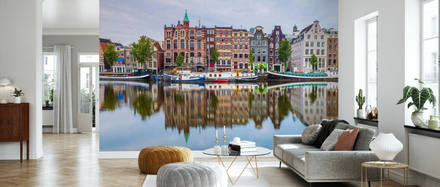 PHOTOWALL / Amsterdam Canal Reflections II (e334051)