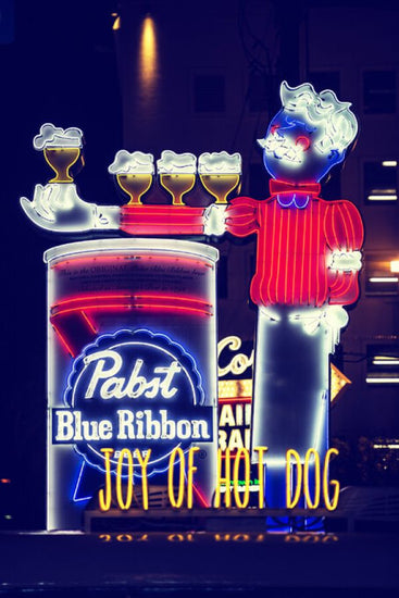 PHOTOWALL / Blue Hot Dog (e334233)