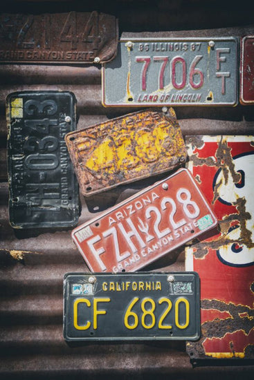 PHOTOWALL / License Plates (e334245)