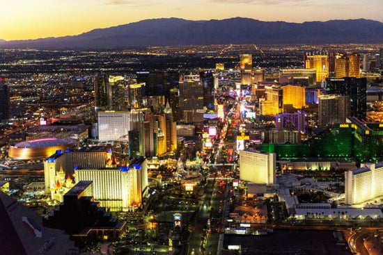 PHOTOWALL / Las Vegas Skyline at Dusk (e334272)