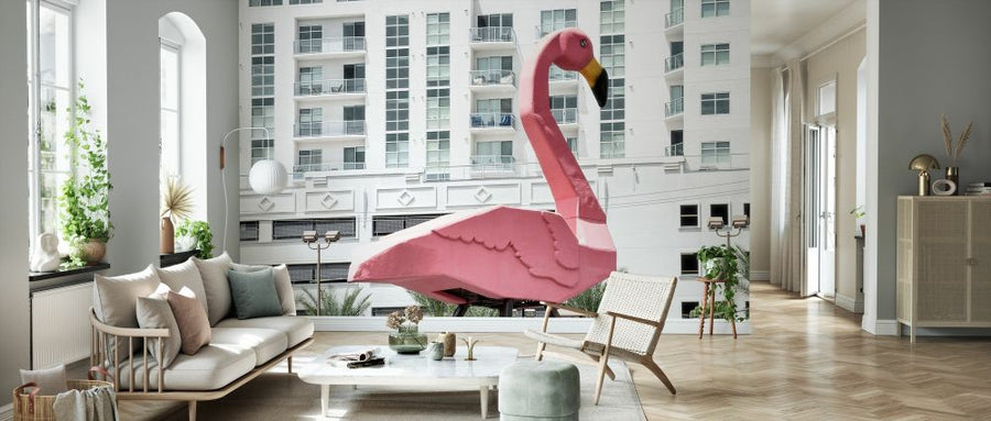 PHOTOWALL / Pink Flamingo (e334360)