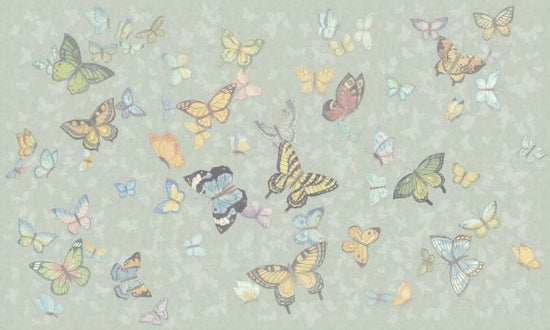 PHOTOWALL / Butterfly Wings - Green (e335214)