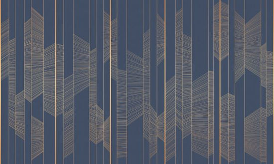 PHOTOWALL / Illuminated Lines - In the Navy (e335228)