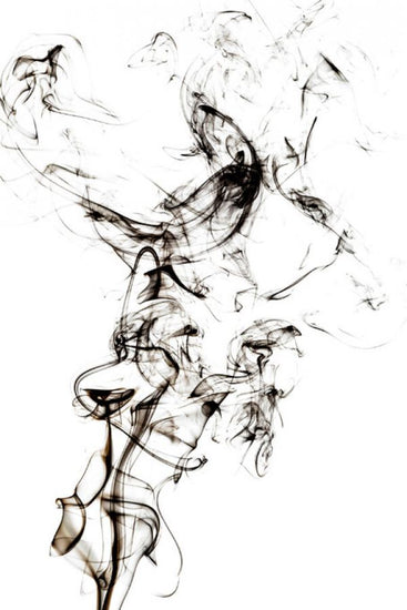 PHOTOWALL / Abstract Black Smoke - Horse Fever (e335708)