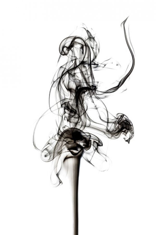 PHOTOWALL / Abstract Black Smoke - Prima Ballerina (e335714)