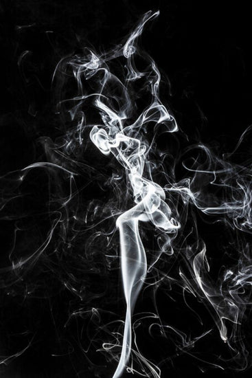 PHOTOWALL / Abstract White Smoke - The Dancer (e335717)