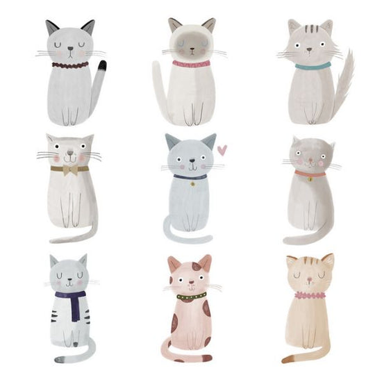 PHOTOWALL / Cat Family (e335784)