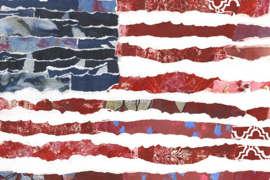 PHOTOWALL / Patriotic Collage Flag (e336221)