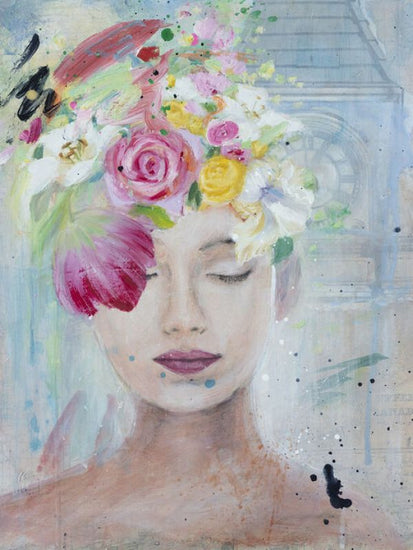 PHOTOWALL / Femme Fleur (e336384)