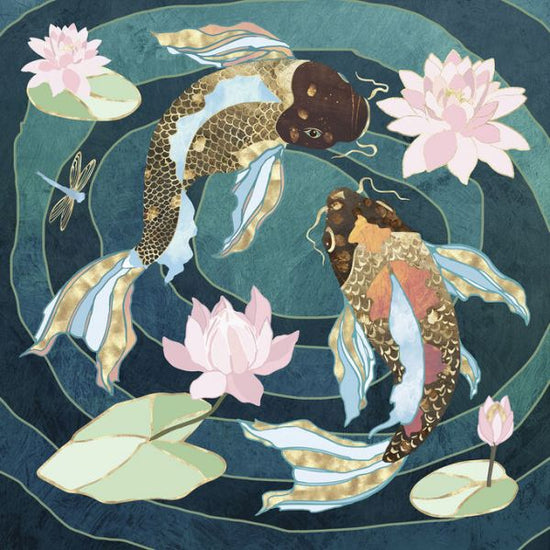 PHOTOWALL / Metallic Koi III (e338650)